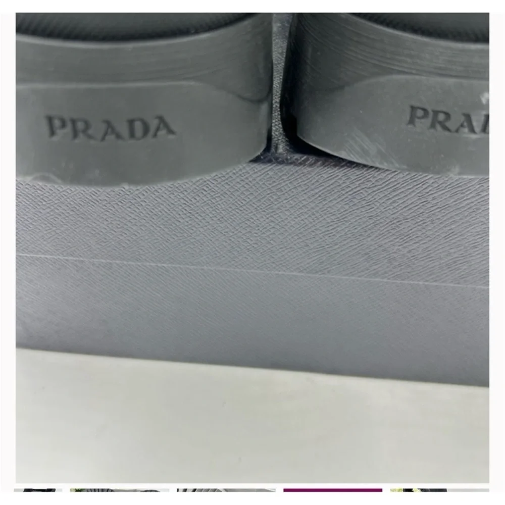 Prada Brixxen leather Chelsea boots size 10 made in Italy